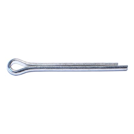 Midwest Fastener Extended Prong Cotter Pin, 3/16 in Dia, Steel, PK 15 930264
